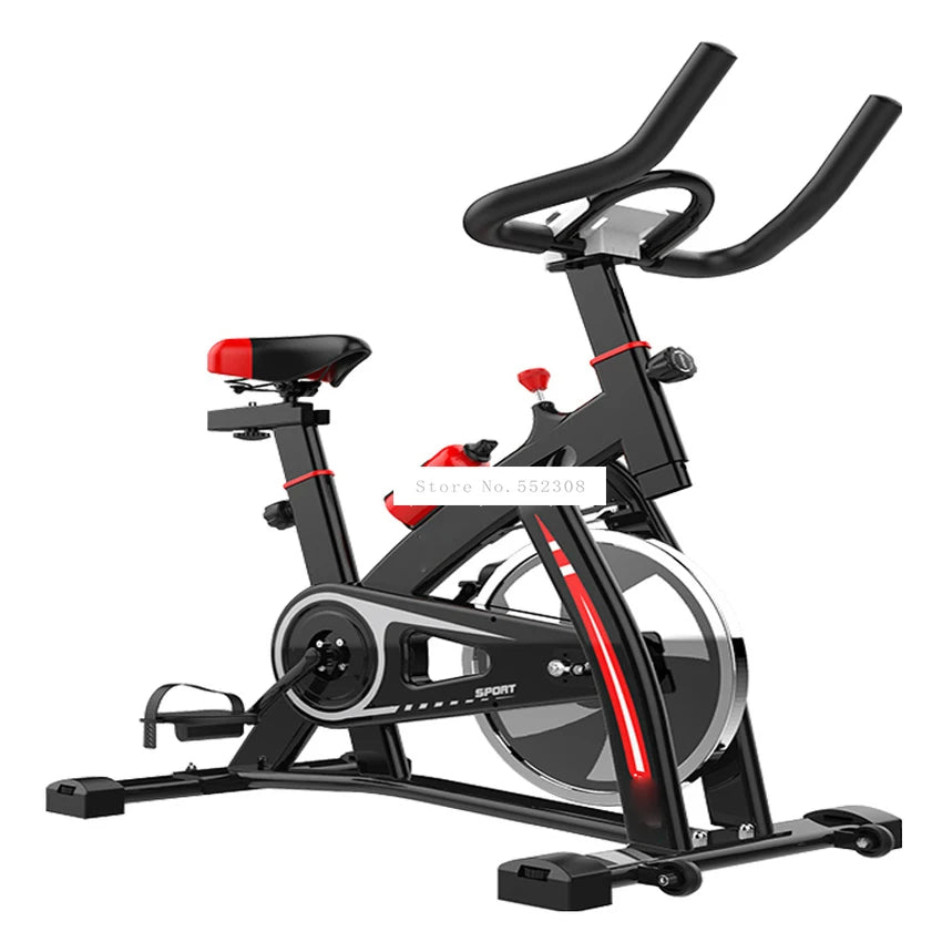 Ultra-Quiet Home Bicycle Indoor Fitness Exercise Cycling Bike Trainer Sports Equipment Pedal Bicycle Carbon Steel Max Load 200Kg