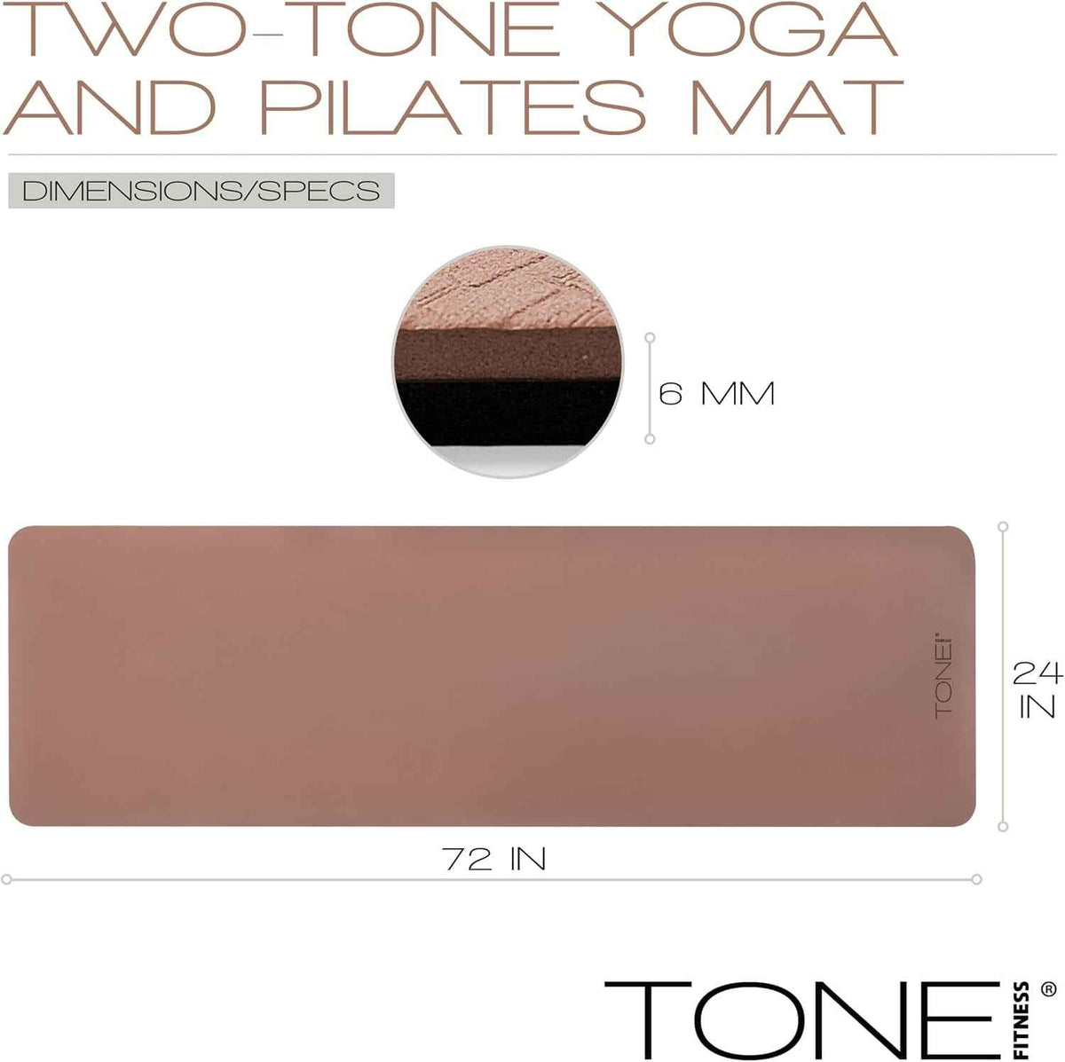 The Yoga & Pilates Mat