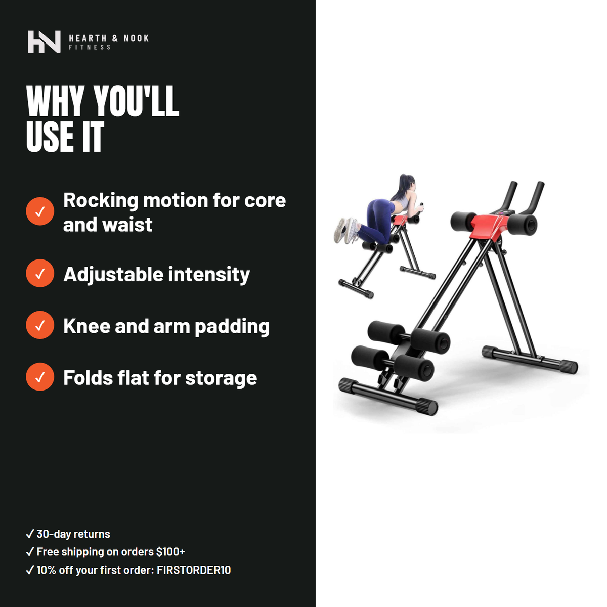 The Ab Machine — Full Body — Hearth & Nook Fitness