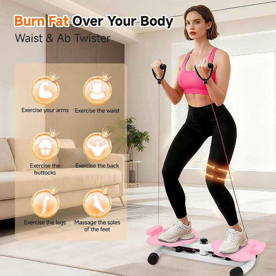 Built-in foot massage pads.