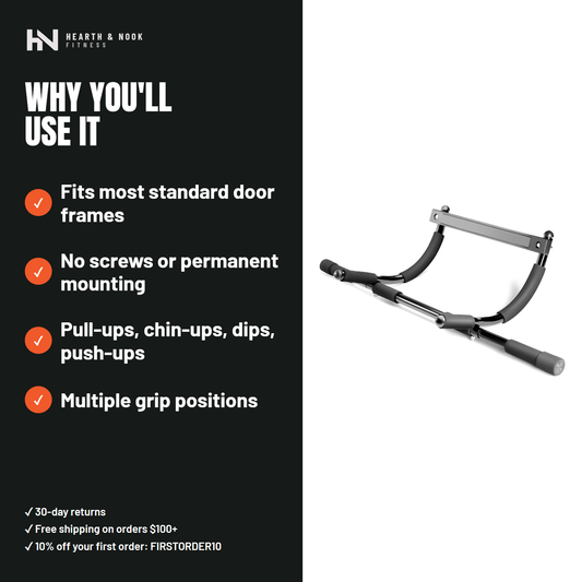 The Doorway Pull-Up Bar — Hearth & Nook Fitness