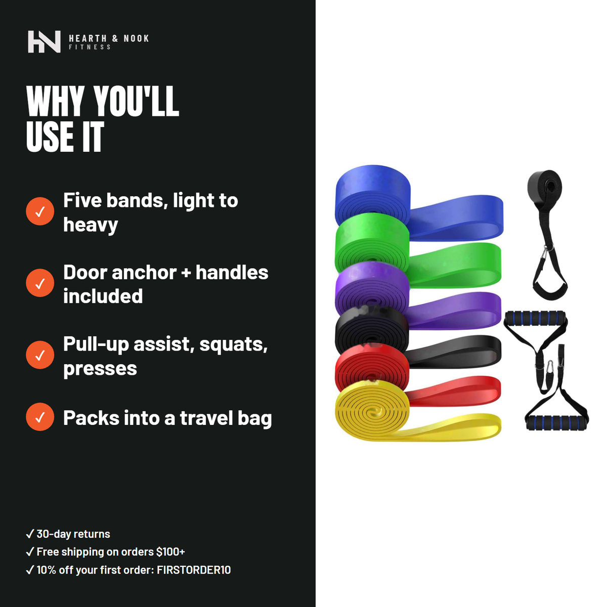 The Resistance Band Set: why you'll use it