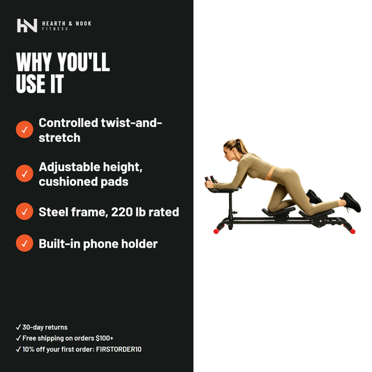 The Spine Twist Trainer — Hearth & Nook Fitness