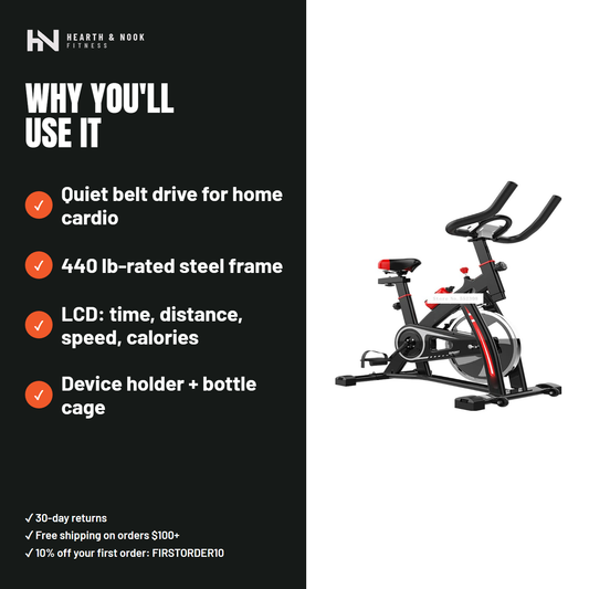 The Indoor Cycling Bike — Hearth & Nook Fitness
