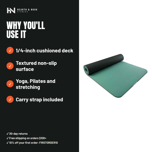 The Yoga & Pilates Mat: why you'll use it