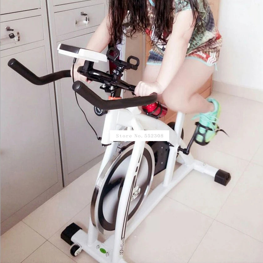 Ultra-Quiet Home Bicycle Indoor Fitness Exercise Cycling Bike Trainer Sports Equipment Pedal Bicycle Carbon Steel Max Load 200Kg