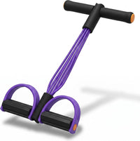 Pedal Resistance Trainer - purple pedal puller with T-handle