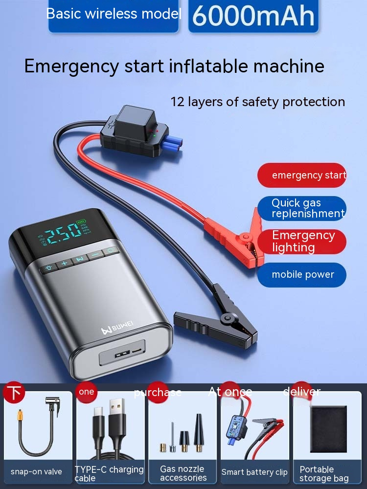 All-in-One Car Jump Starter
