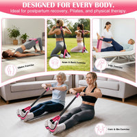 Booty Bands & Pedal Exercise Bands Resistance Bands Set for Women