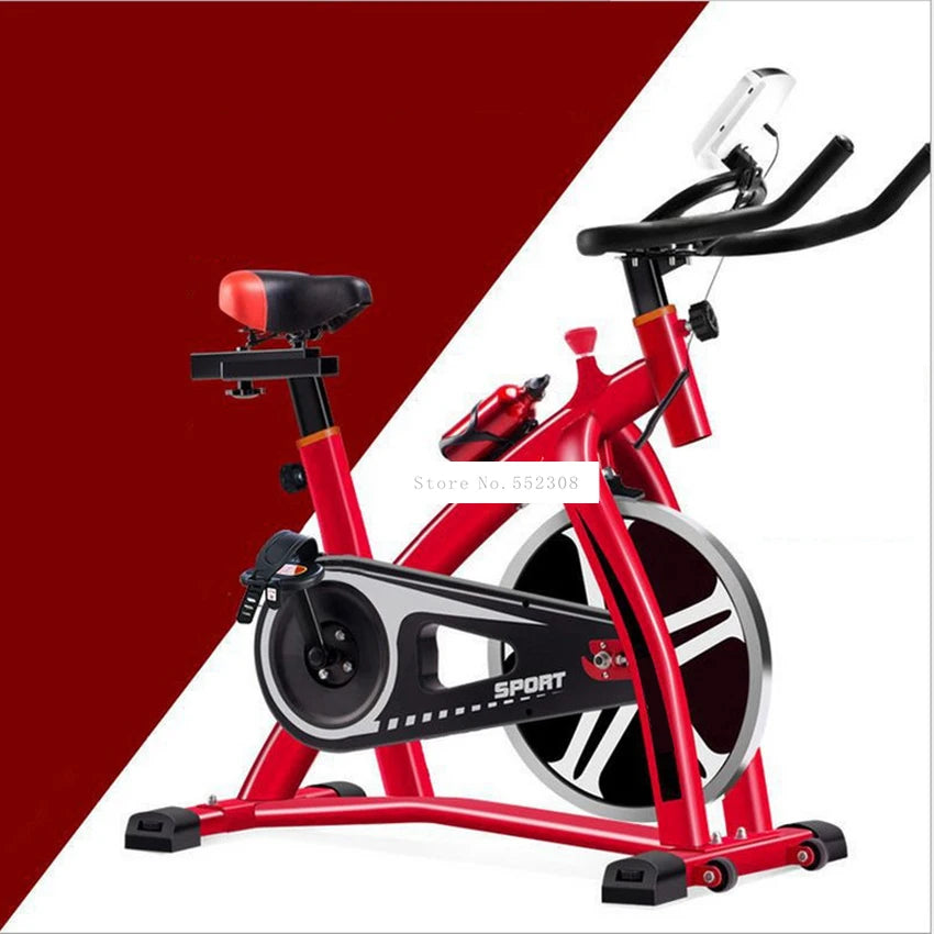 Ultra-Quiet Home Bicycle Indoor Fitness Exercise Cycling Bike Trainer Sports Equipment Pedal Bicycle Carbon Steel Max Load 200Kg