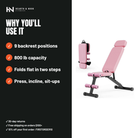 The Adjustable Bench — Hearth & Nook Fitness