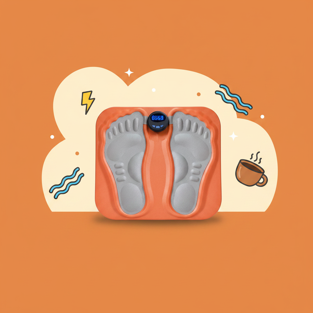 EMS Foot & Calf Massager Mat product illustration