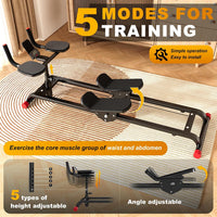 Spine Twist and Stretch Trainer Abdominal Machine for Home Gym Workout