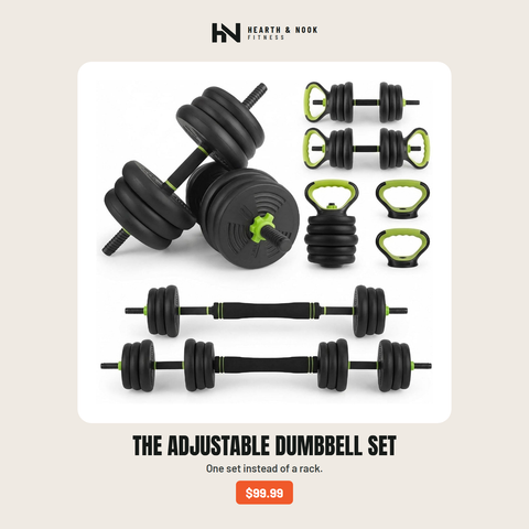 The Adjustable Dumbbell Set — Hearth & Nook Fitness