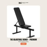 The Adjustable Bench — Premium — Hearth & Nook Fitness