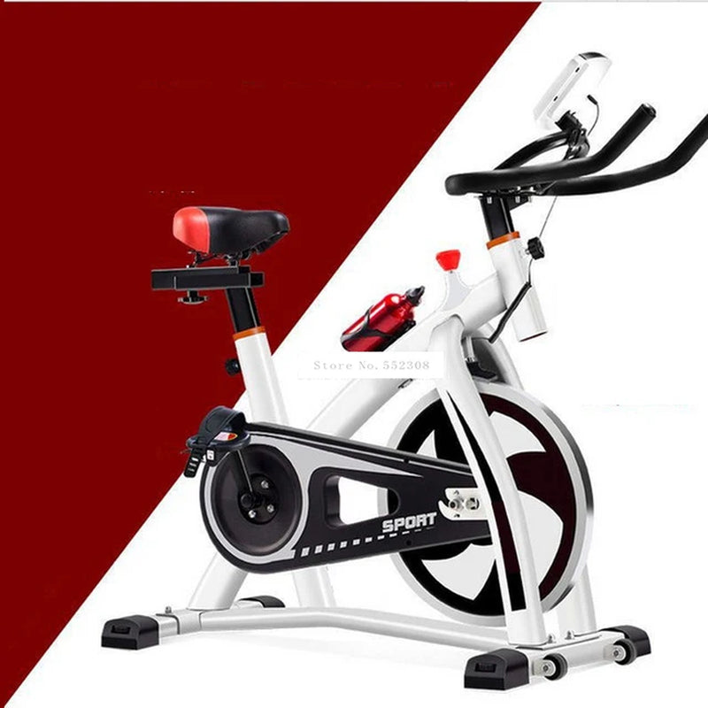 Ultra-Quiet Home Bicycle Indoor Fitness Exercise Cycling Bike Trainer Sports Equipment Pedal Bicycle Carbon Steel Max Load 200Kg