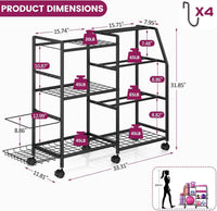 The Dumbbell & Kettlebell Rack