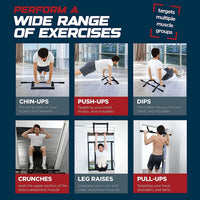 Pull up Bar Doorway Heavy Duty Chin up Bar Trainer for Home Gym Doorway Pull up Bar or Dip Bar