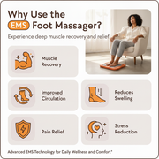 EMS Foot & Calf Massager Mat benefits