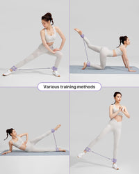 Ankle Resistance Bands with Cuffs, Adjustable Ankle Straps for Leg & Glute Workout, Butt Exercise Bands for Cable Machines Women, Perfect for Hip Fitness & Booty Training