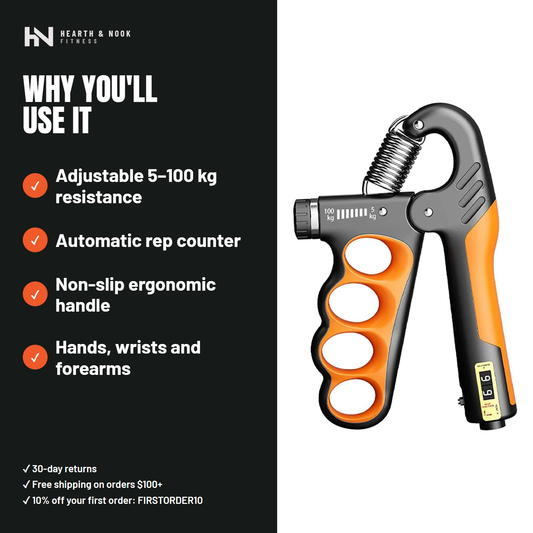 The Grip Strength Trainer — Hearth & Nook Fitness