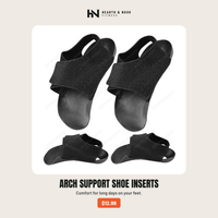 Arch Support Shoe Inserts — Hearth & Nook Fitness