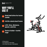 The Indoor Cycling Bike — Hearth & Nook Fitness